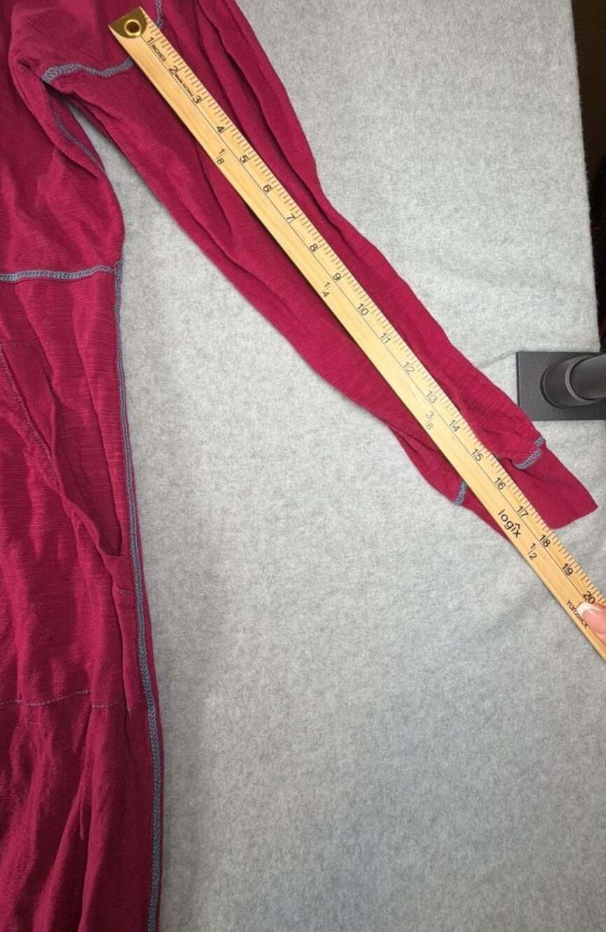 Natural Life Marlee Knit Jumpsuit in Maroon - Picture 3 of 11